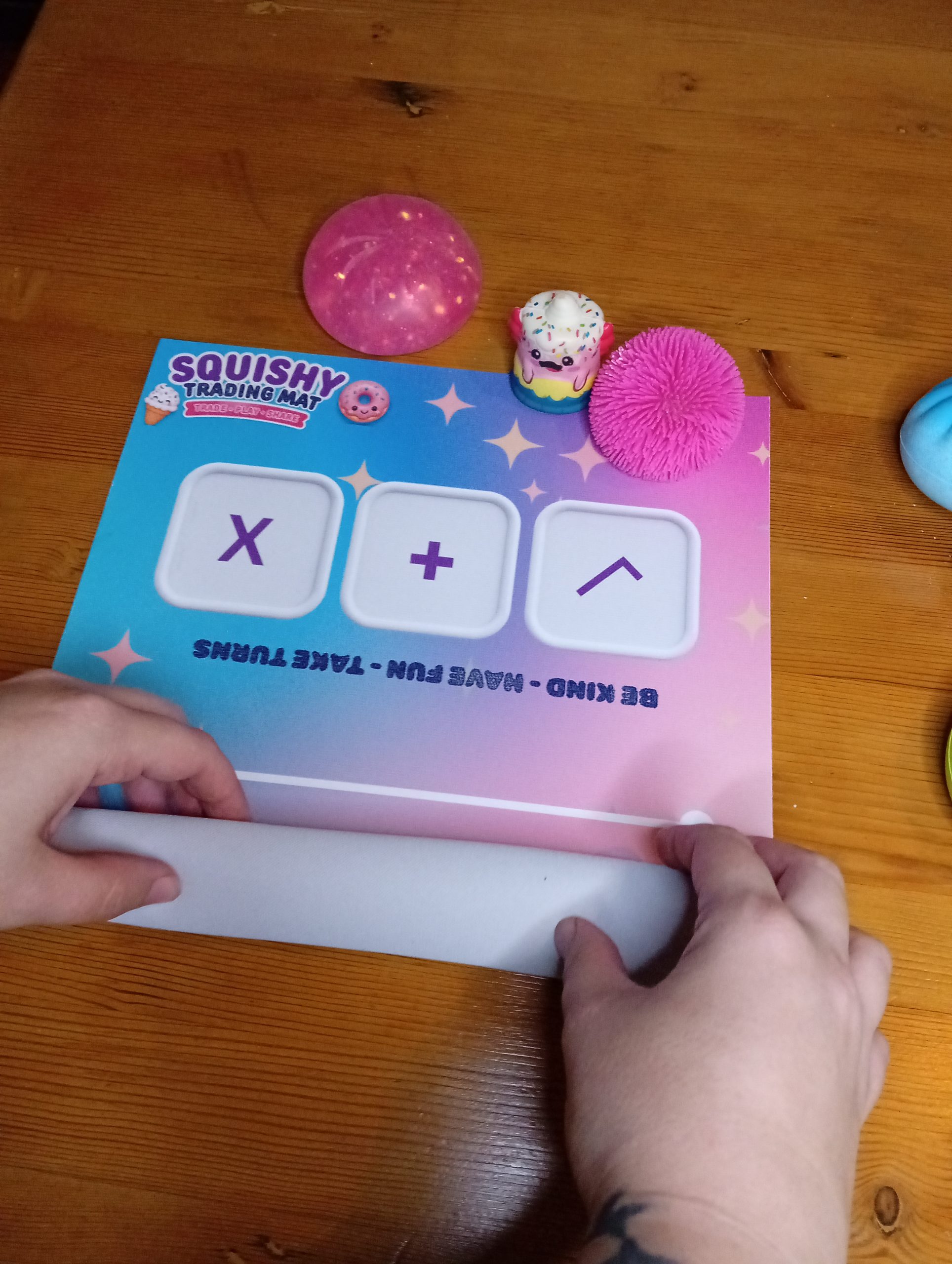 Squishy Trading Mat – Foldable Squishy Toy Trading Play Mat | Locally Made in Ballito, South Africa