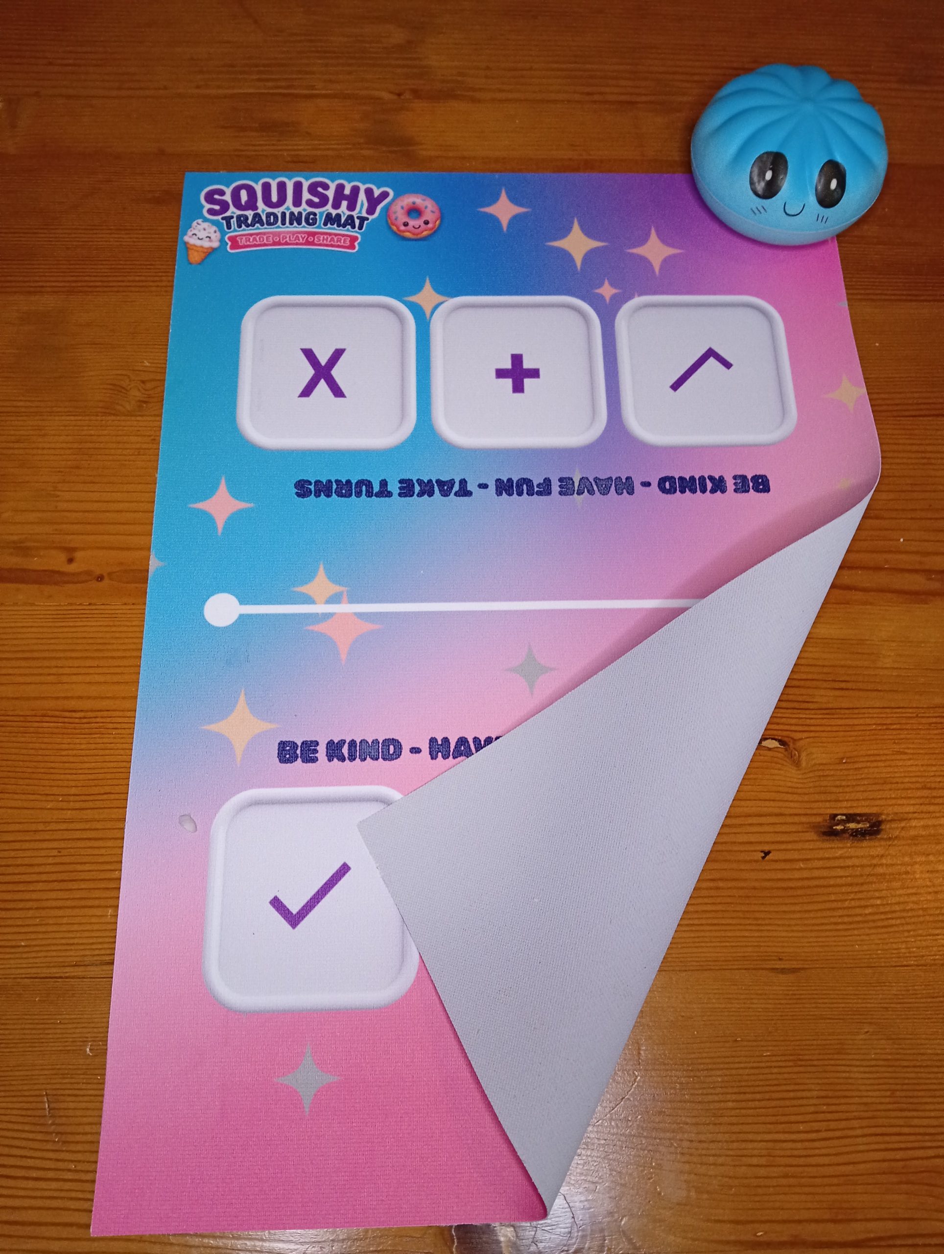 Squishy Trading Mat – Foldable Squishy Toy Trading Play Mat | Locally Made in Ballito, South Africa