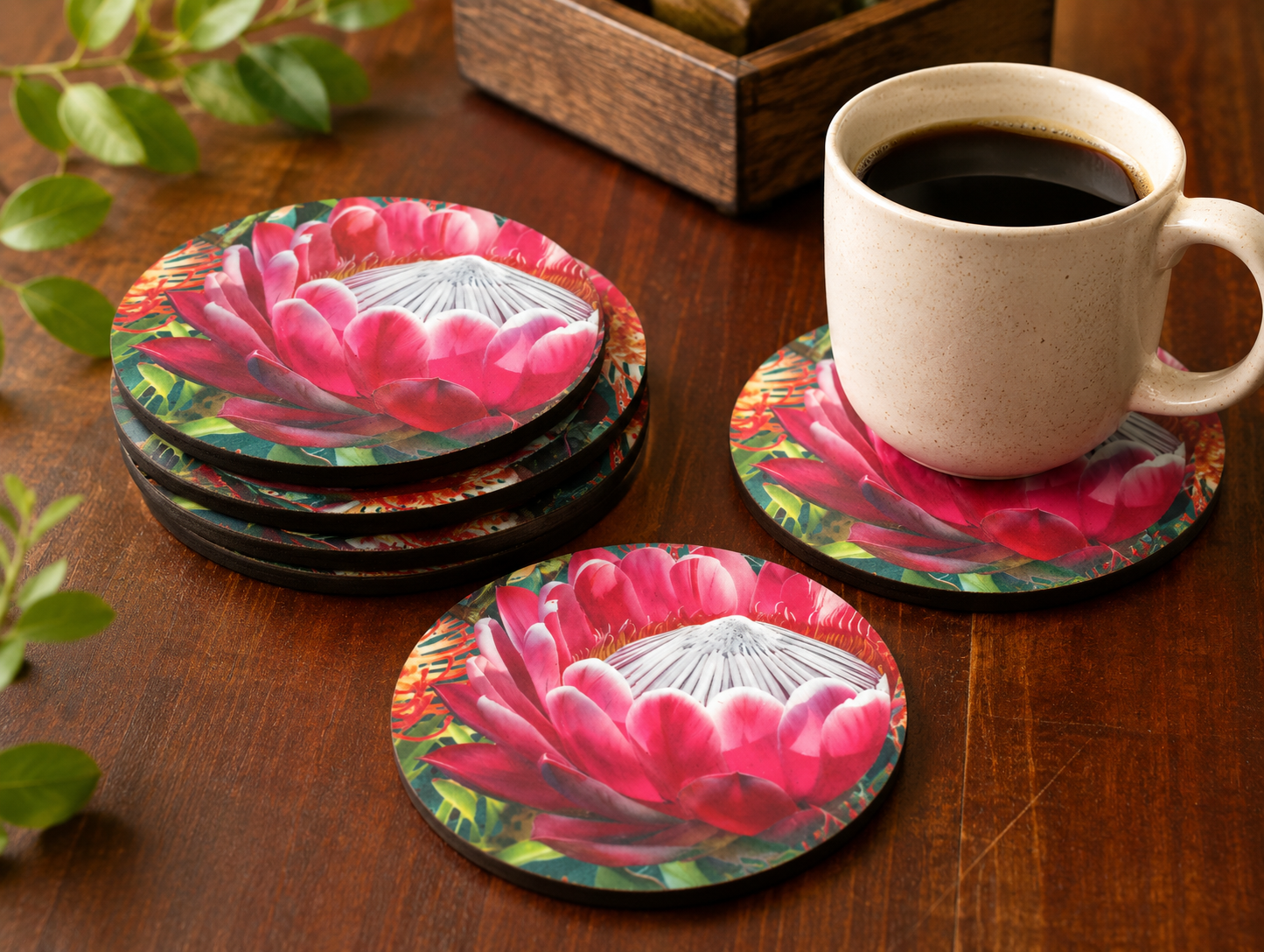 Round Coffee Coaster
